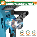 12 Inch Brushless Electric Saw With Oiler Cordless Tool