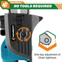 12 Inch Brushless Electric Saw With Oiler Cordless Tool