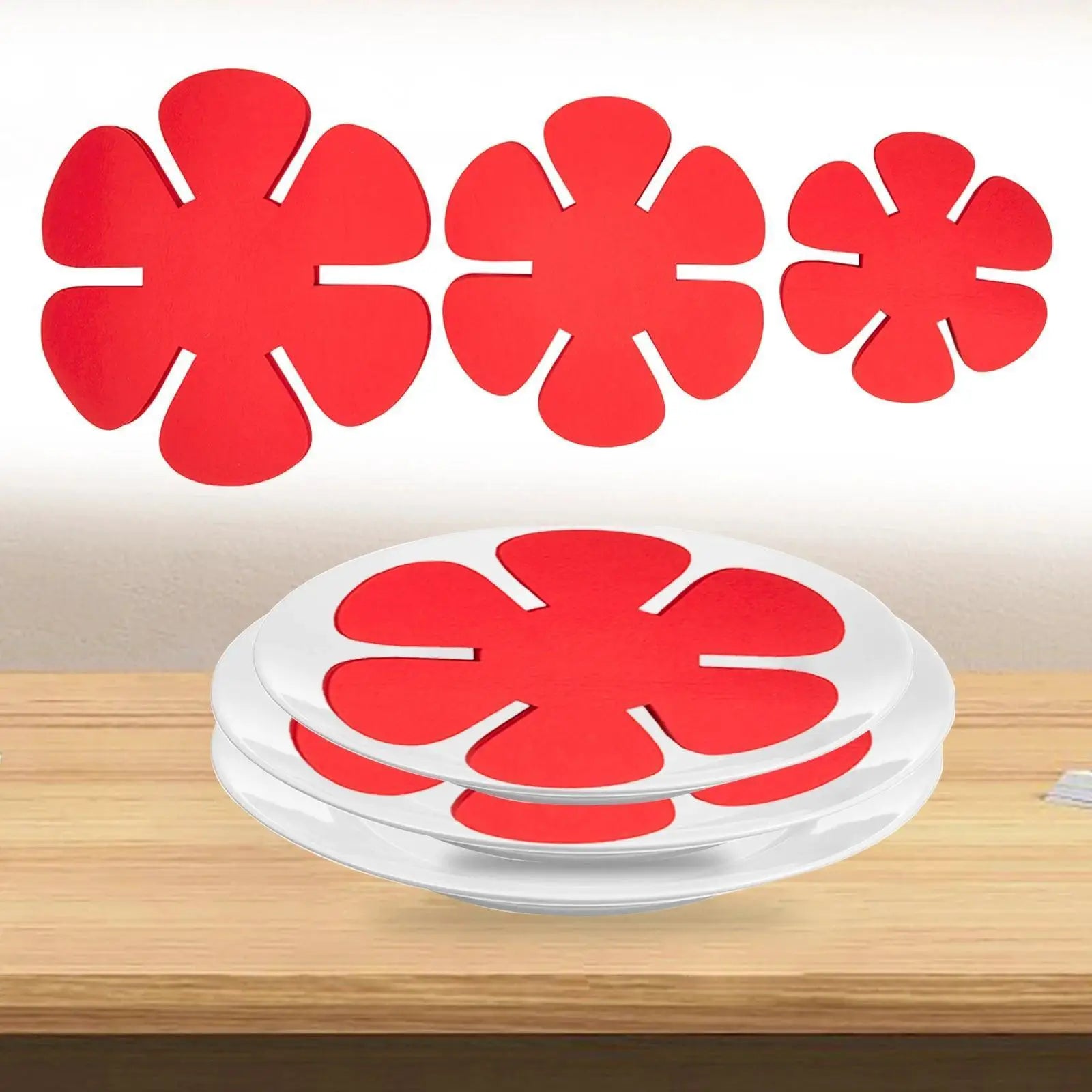12 Pack Eco Friendly Felt Pot Pan Protectors Dividers