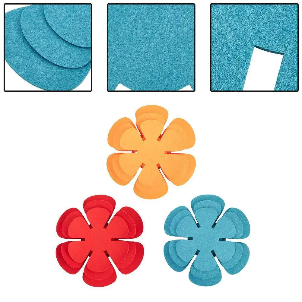 12 Pack Eco Friendly Felt Pot Pan Protectors Dividers