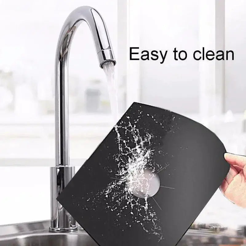 12 Pack Reusable Gas Stove Protector Liners Oil Proof