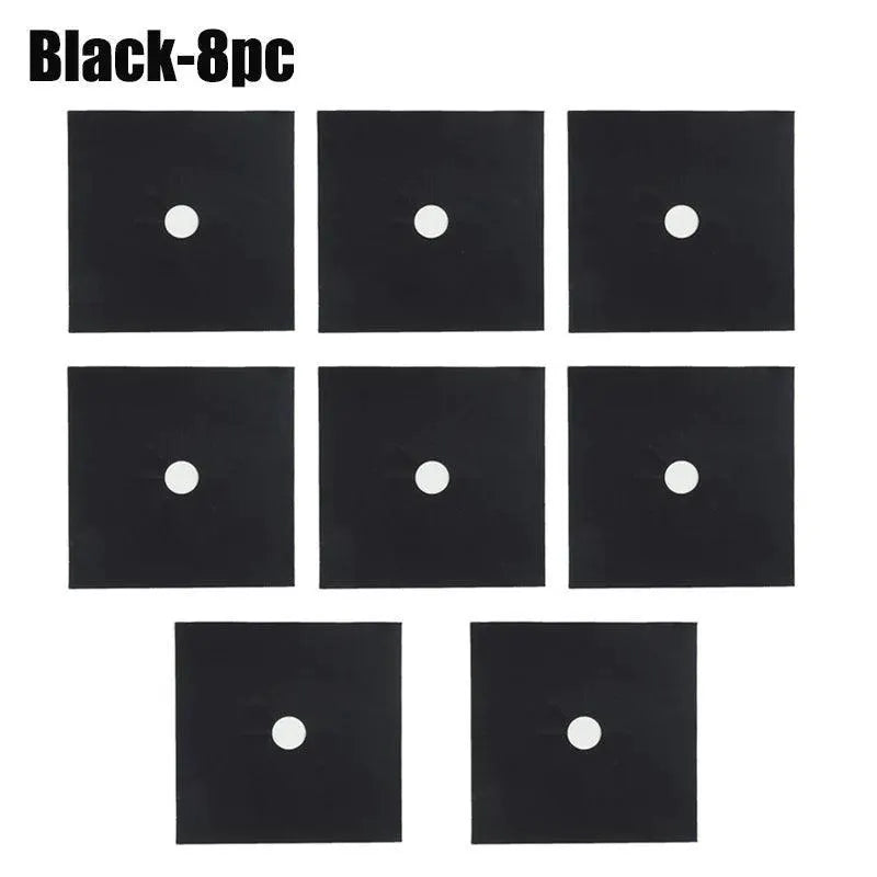 12 Pack Reusable Gas Stove Protector Liners Oil Proof
