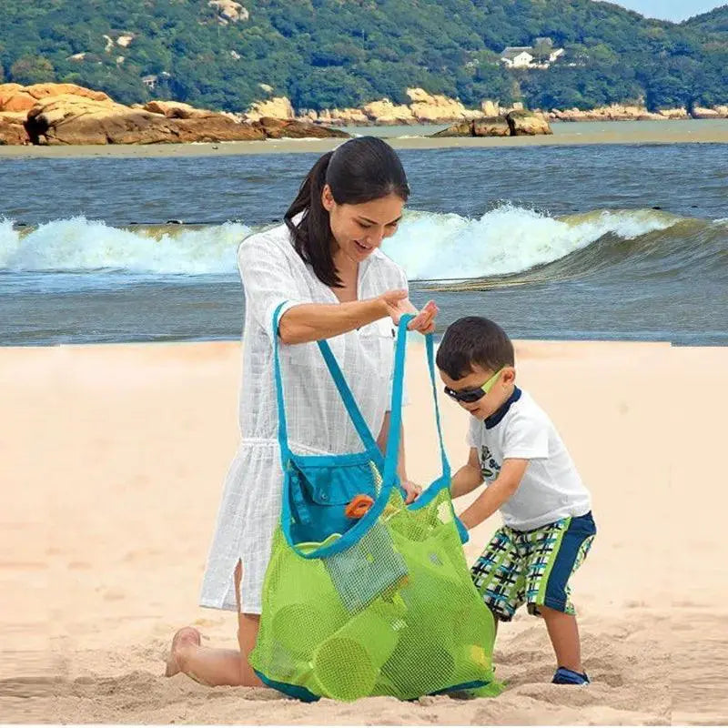 1/2 PCS Mesh Beach Storage Bag Children's Toy Storage Bag - OurLum.com