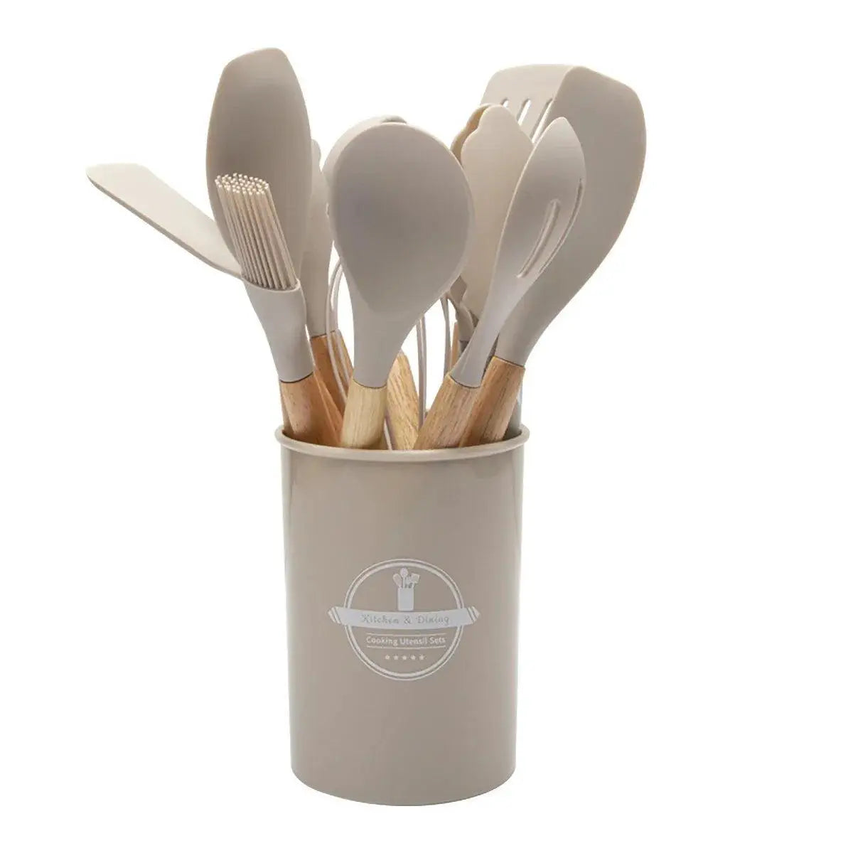 Piece Heat Resistant Silicone Kitchen Utensils Set — product view 10