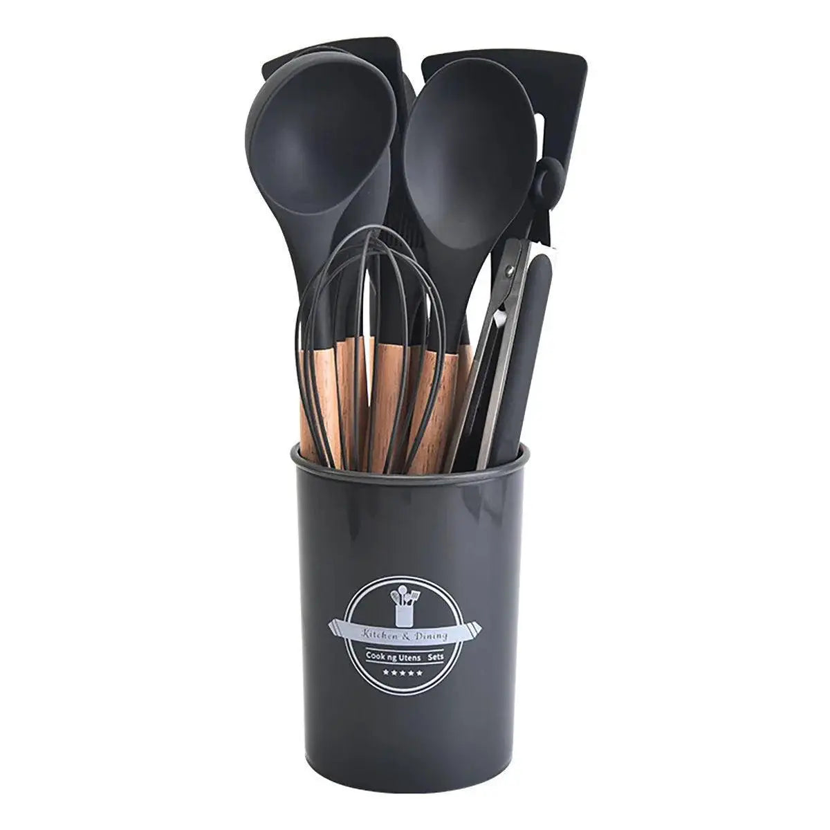 Piece Heat Resistant Silicone Kitchen Utensils Set — product view 9