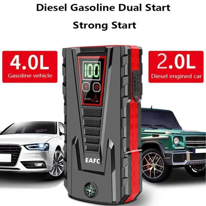 1200A Compact Vehicle Jump Starter and Power Bank for Engines - OurLum.com