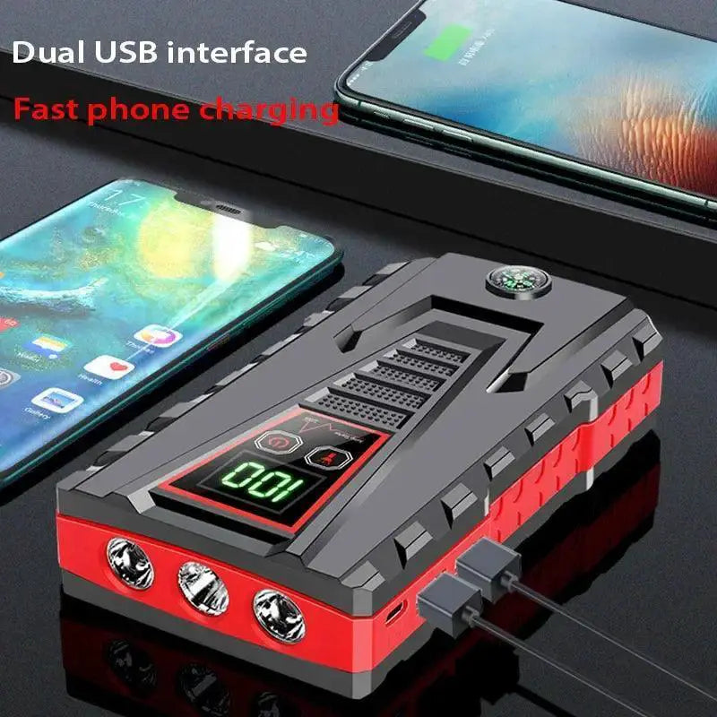 1200A Compact Vehicle Jump Starter and Power Bank for Engines - OurLum.com