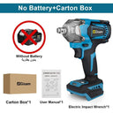 1200N.M Torque Brushless Electric Impact Wrench Cordless