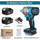 1200N.M Torque Brushless Electric Impact Wrench Cordless