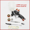 1.2MM Spray Gun 1.0MM Nozzle Kit With Paint Mixing Cup