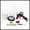 1.2MM Spray Gun 1.0MM Nozzle Kit With Paint Mixing Cup
