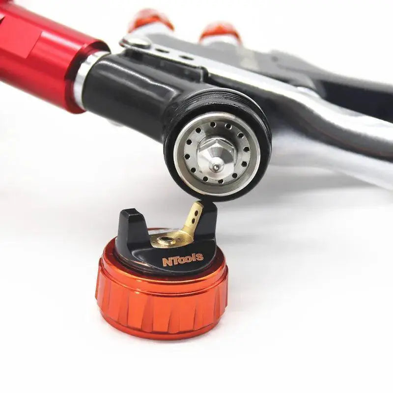 1.2MM Spray Gun 1.0MM Nozzle Kit With Paint Mixing Cup - OurLum.com