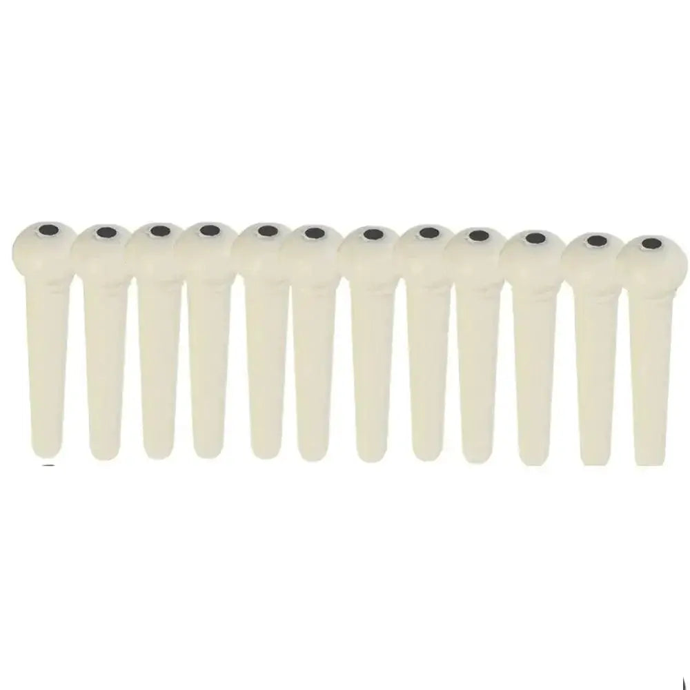 12 Pieces Acoustic Guitar Bridge Pins Durable Tuning Pegs