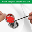 12pcs Paint Tray 2pcs Paint Stirrer 8pcs Pipette Eyedroppers