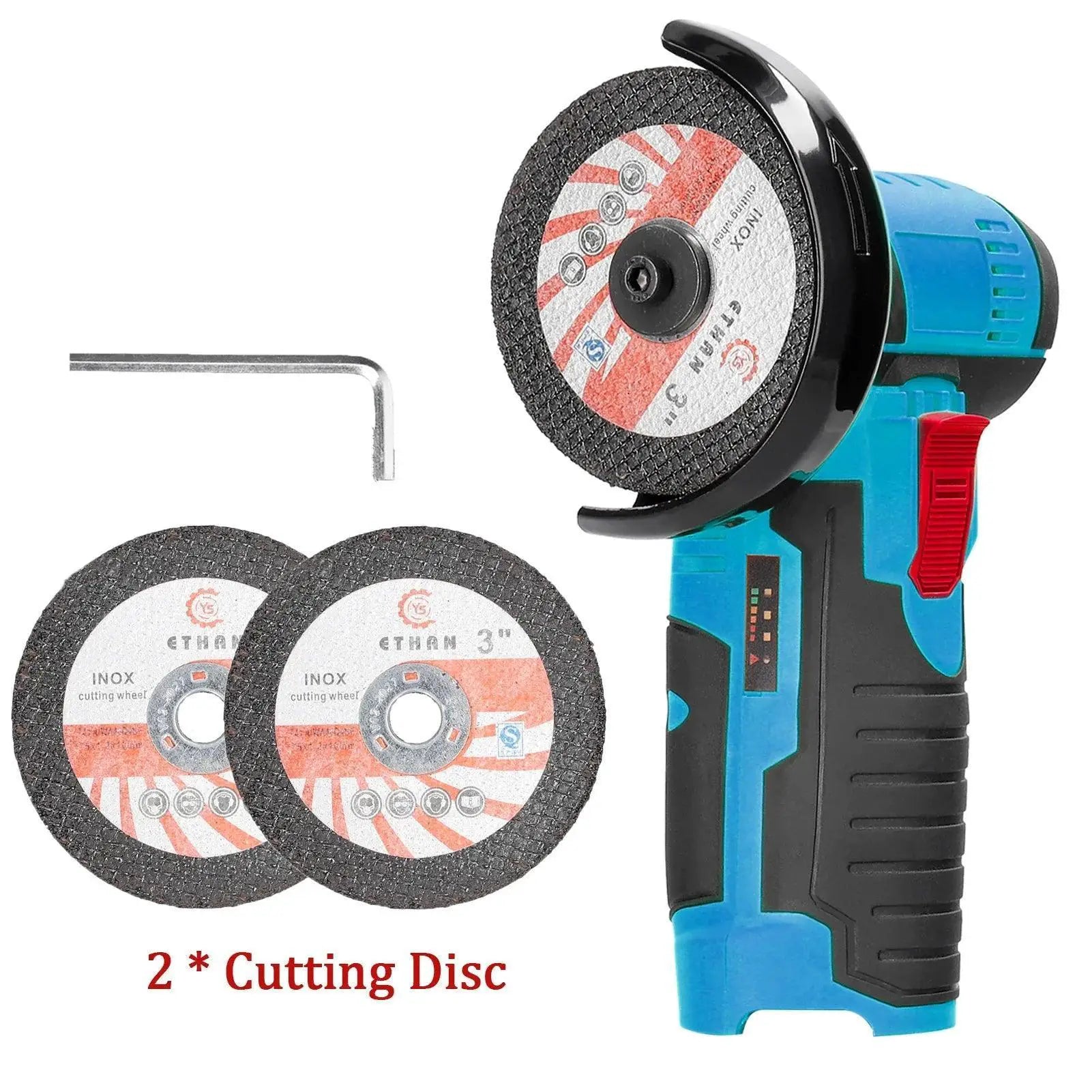 12V Cordless Angle Grinder 800W Mini Power Tool Professional