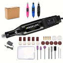 12V Electric Engraving Pen with Variable Speed Rotary Tool