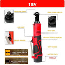 12V/18V Impact Wrench Cordless Electric Wrench Tool Kit