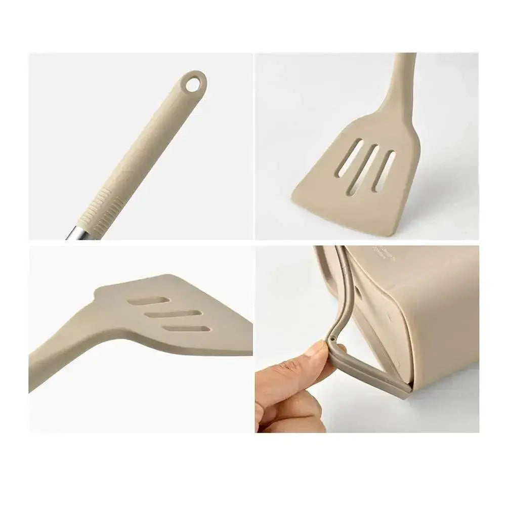 13 Piece Eco Friendly Silicone Kitchen Utensil Set Cooking