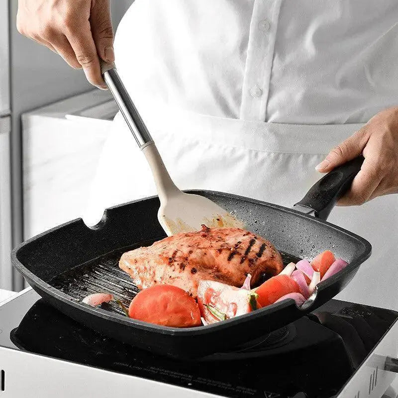 13 Piece Eco Friendly Silicone Kitchen Utensil Set Cooking