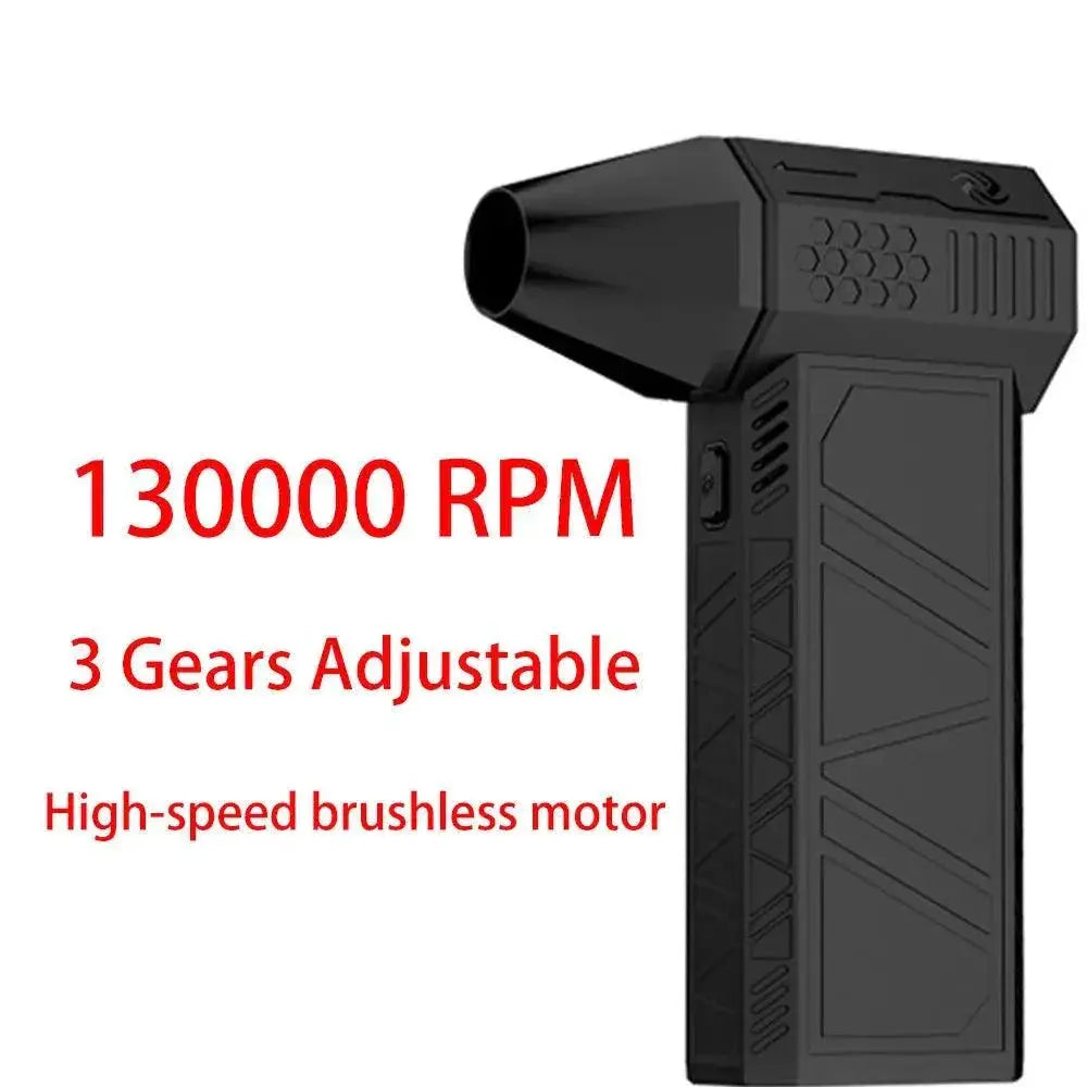 130000RPM Turbo Silent Jet Fan Duster Tool for Cleaning