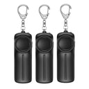 130dB Siren Keychain for Women's Self Defense Alarm Flashlight