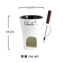 Easy Melt Fondue Mug for Home Chefs