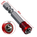 1/4 Red Head Magnetic Driver Hex Shank Screw Tool Set