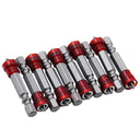 1/4 Red Head Magnetic Driver Hex Shank Screw Tool Set
