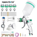 1.4/1.7/2.0/2.5mm 600ml HVLP Spray Gun With Regulator Tool