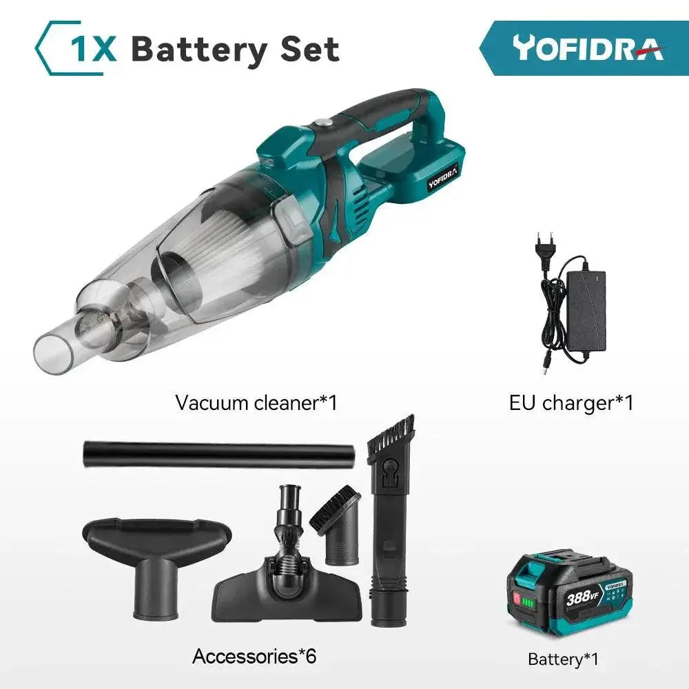 1500W Cordless Vacuum Cleaner For Makita 18V Battery Power