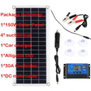 150W/300W Solar Panel Charging Kit with Dual USB Ports
