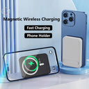 15W Magnetic Wireless Power Bank 10000mAh Compact Charger