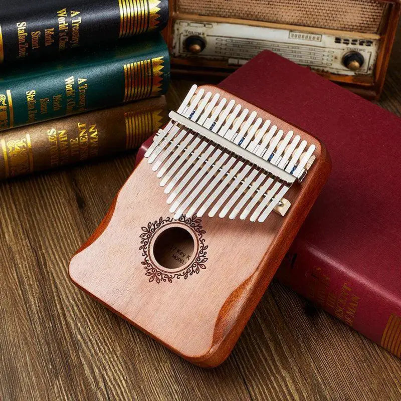 17 Key Kalimba Thumb Piano Beginner Friendly Wooden Mbira