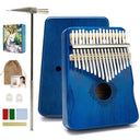 17-Key Solid Wood Kalimba Thumb Piano with Learning Guide