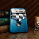 17-Key Solid Wood Kalimba Thumb Piano with Learning Guide