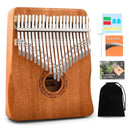 17/21 Keys Kalimba Thumb Piano - Portable Music Gift