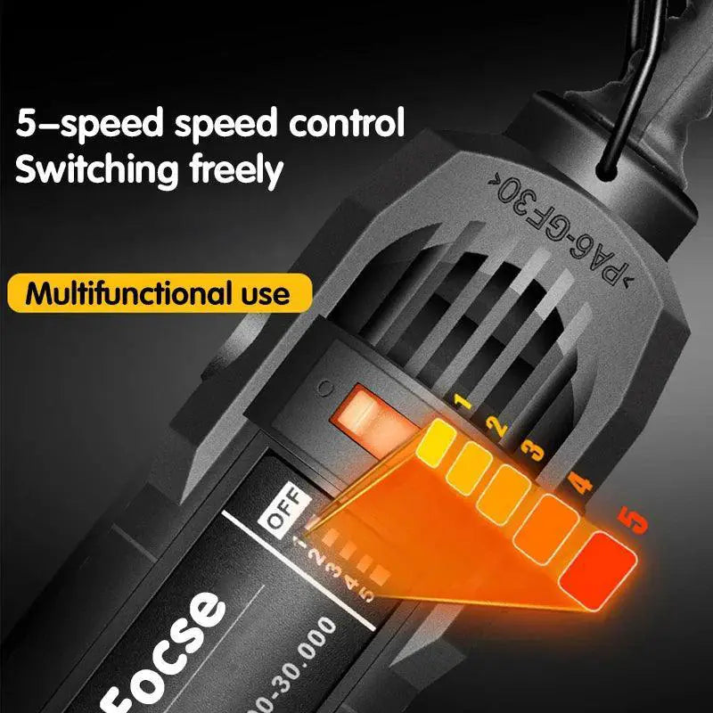 180W Electric Mini Drill Engraver Rotary Tool Kit Set