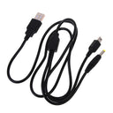 1pc 2-in-1 USB Data Cable Charger for PSP 1000 2000 3000