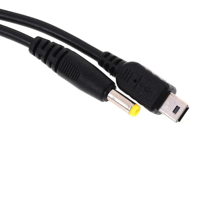 Two In One USB Data Cable Charger For PSP 1000 2000 3000