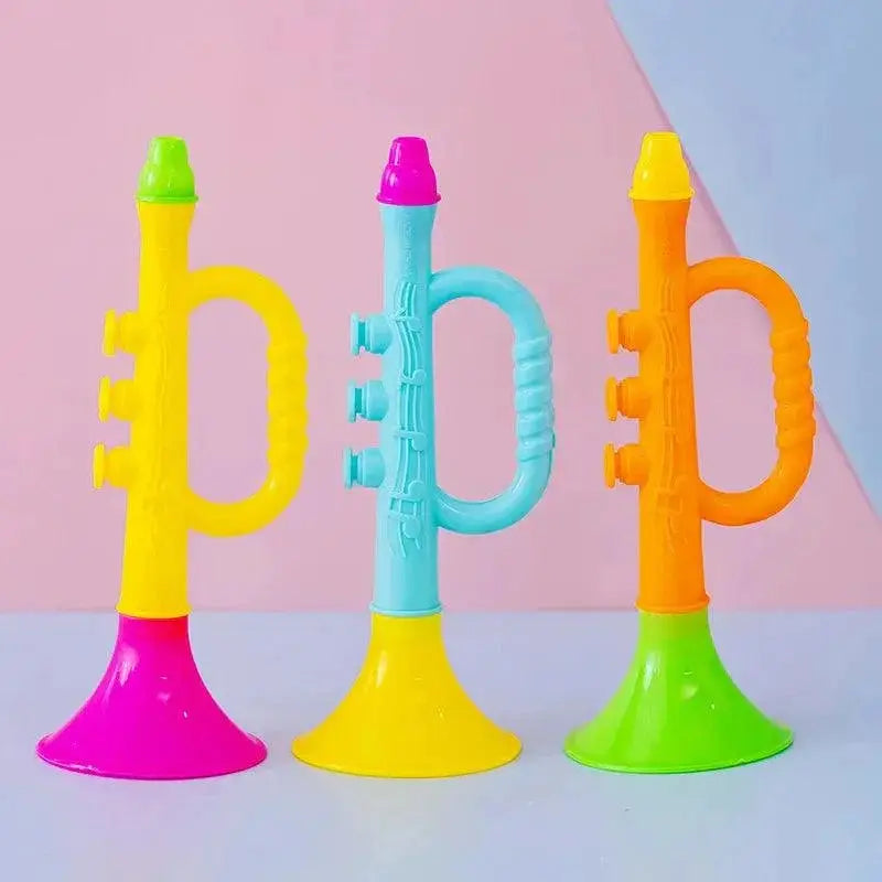 Baby Montessori Trumpet Toy Music Instrument Multicolor