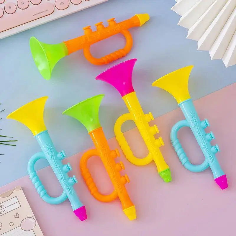 Baby Montessori Trumpet Toy Music Instrument Multicolor