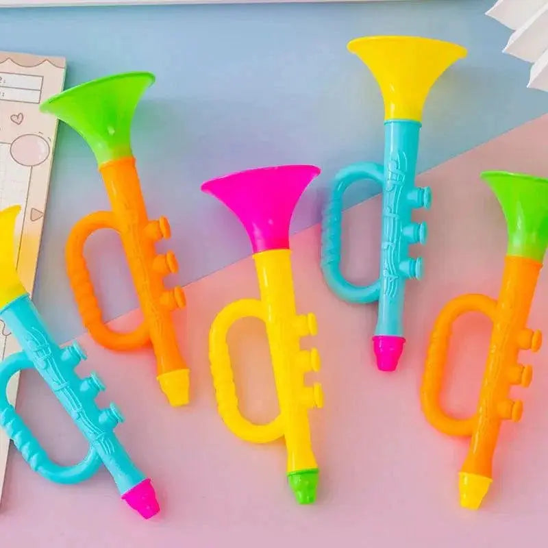 Baby Montessori Trumpet Toy Music Instrument Multicolor
