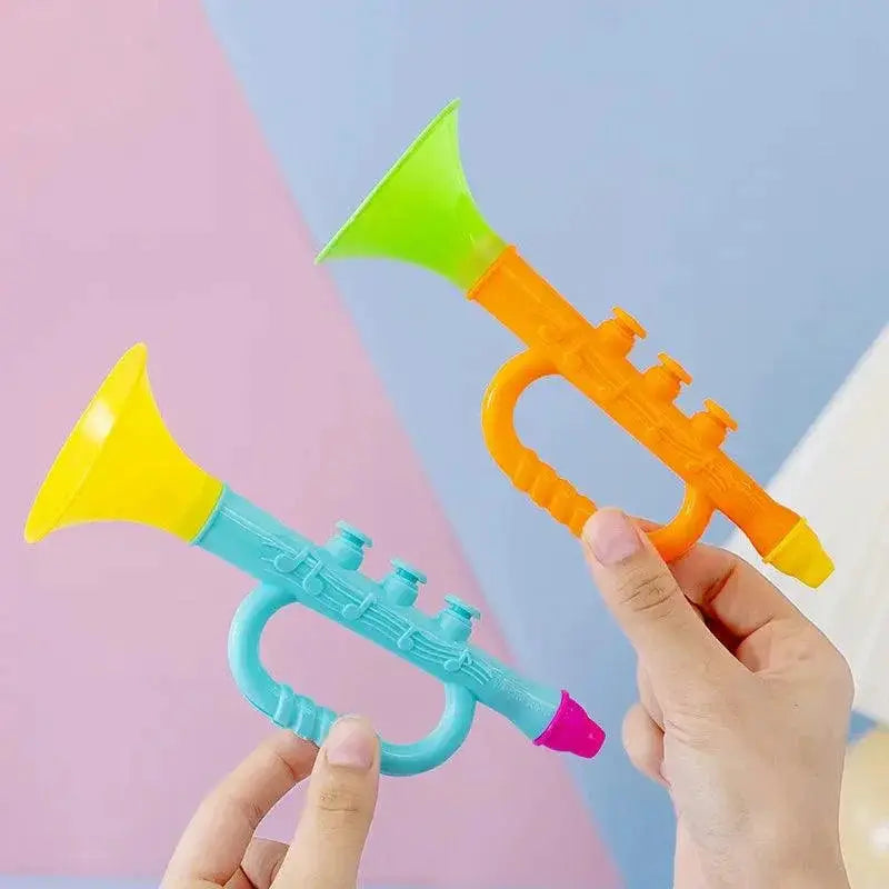 Baby Montessori Trumpet Toy Music Instrument Multicolor