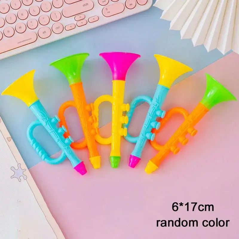 Baby Montessori Trumpet Toy Music Instrument Multicolor