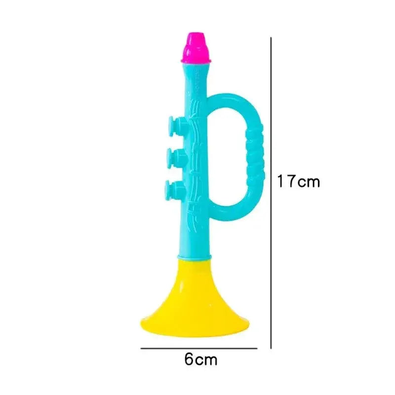 Baby Montessori Trumpet Toy Music Instrument Multicolor