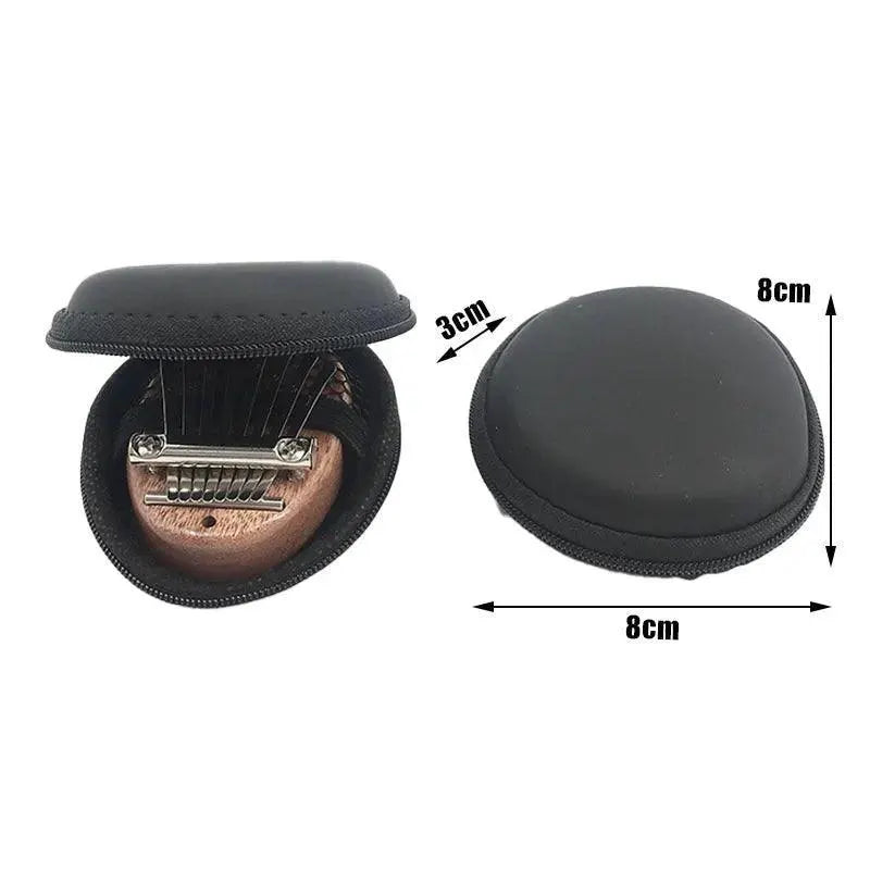 Kalimba Soft Case Bag 8x8x3cm EVA Cotton Durable Travel