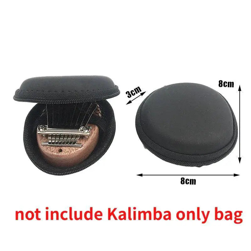 Kalimba Soft Case Bag 8x8x3cm EVA Cotton Durable Travel