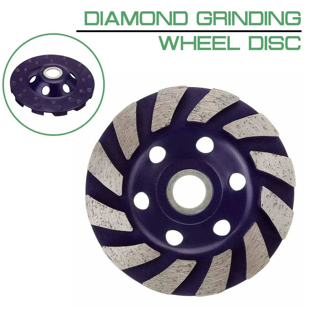 4-inch diamond grinding wheel disc, bowl shape, for power tools at OurLum.com