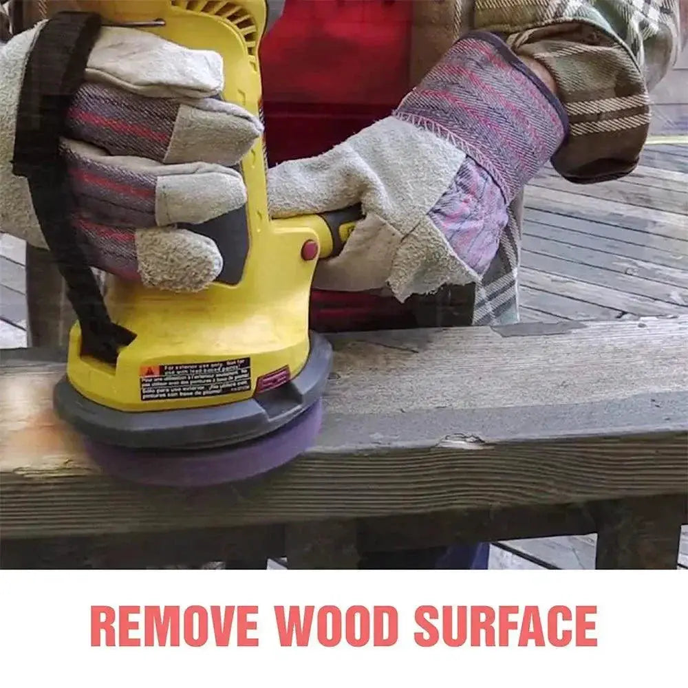 Coral Poly Strip Disc Grinder For Paint And Rust Removal