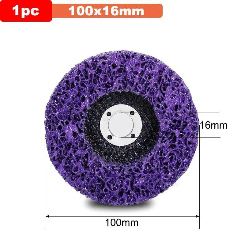 Coral Poly Strip Disc Grinder For Paint And Rust Removal